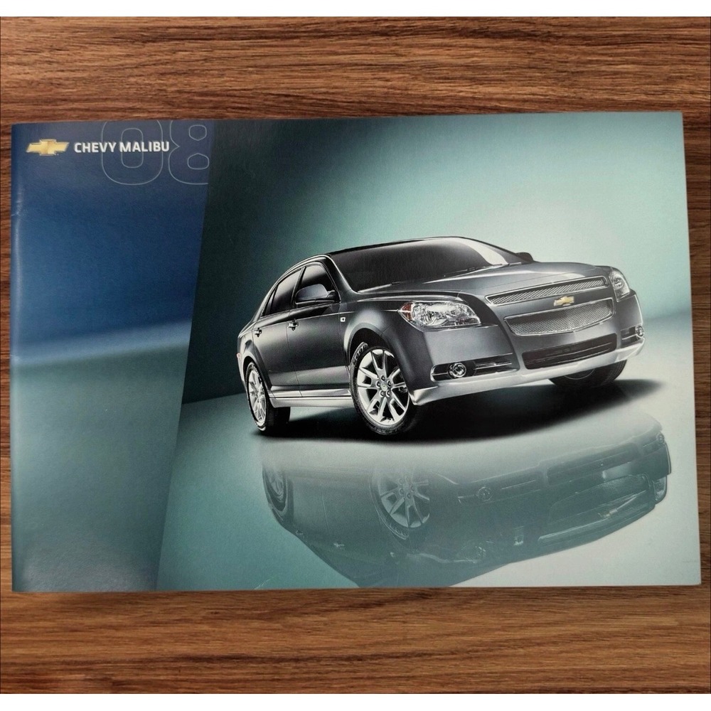 2008 Chevrolet Malibu Sales Brochure Catalog Chevy LTZ Hybrid‎ Specs 08 Original